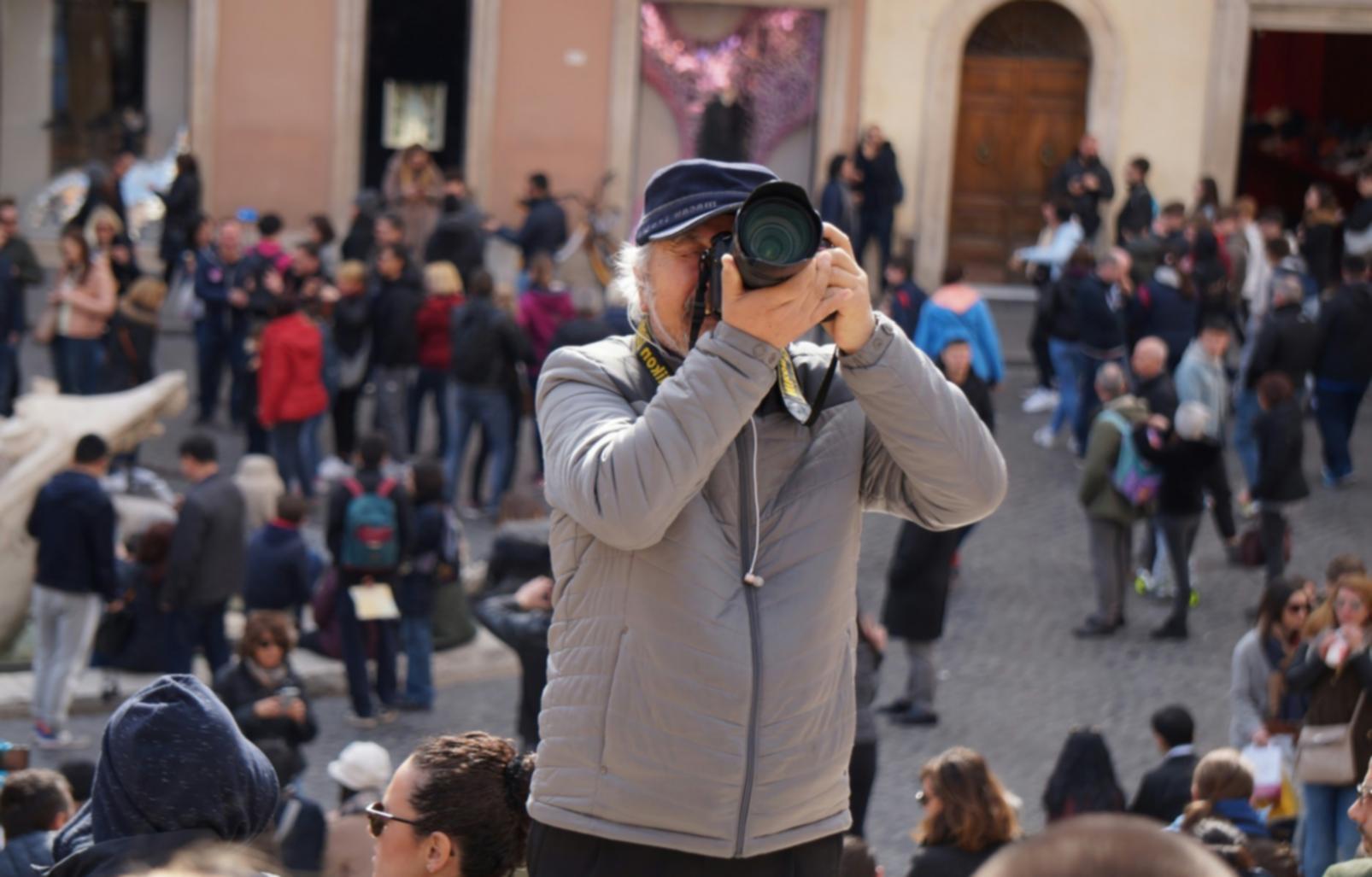 Professionelle Fotokomposition Beispiel mit innovativer Bildgestaltung